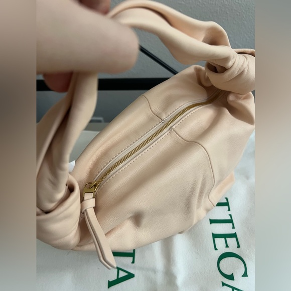 NWT Bottega Veneta melon pink double knot leather handbag - Picture 8 of 16
